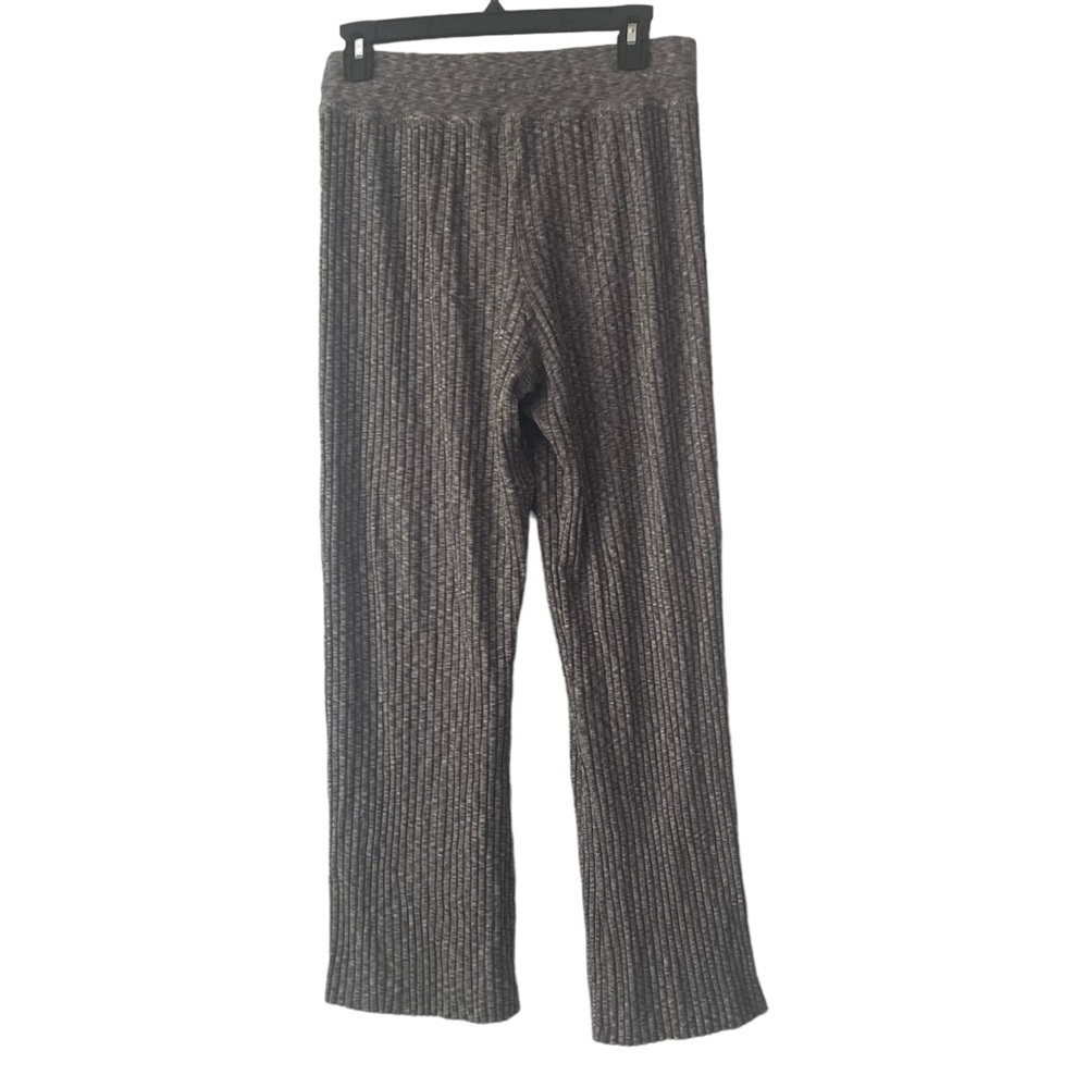 Athleta Revolve Pant Women‎ XL Grey Ribbed Knit High Rise Drawstring 985192 - Picture 5 of 8